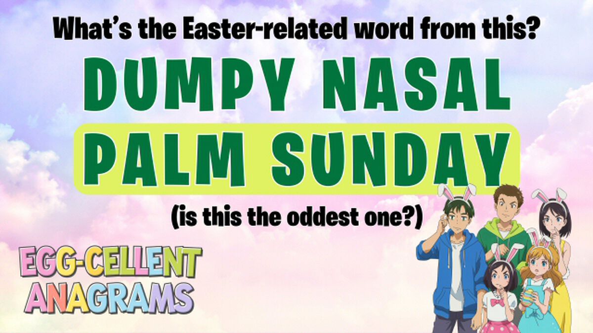 Egg-Cellent Anagrams! image number null
